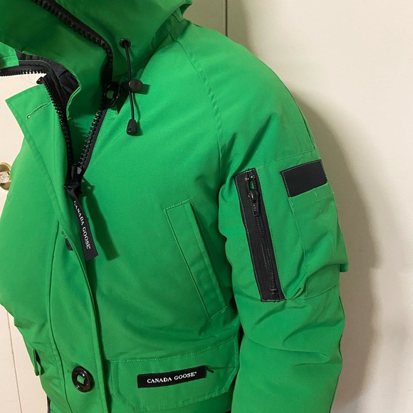 Canada Goose Montecelo Parka- Jade Green - Picture 4 of 16